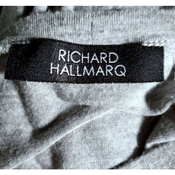 RICHARD HALLMARQ GRAY DOLMAN SLEEVE DRESS SZ.S EUC. - Picture 7 of 8